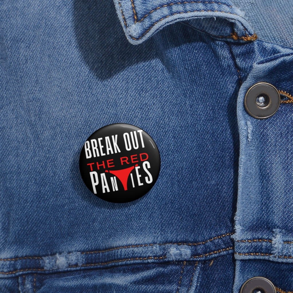 Conor McGregor: Break Out The Red Panties MMA Button Pin (RED) Accessories