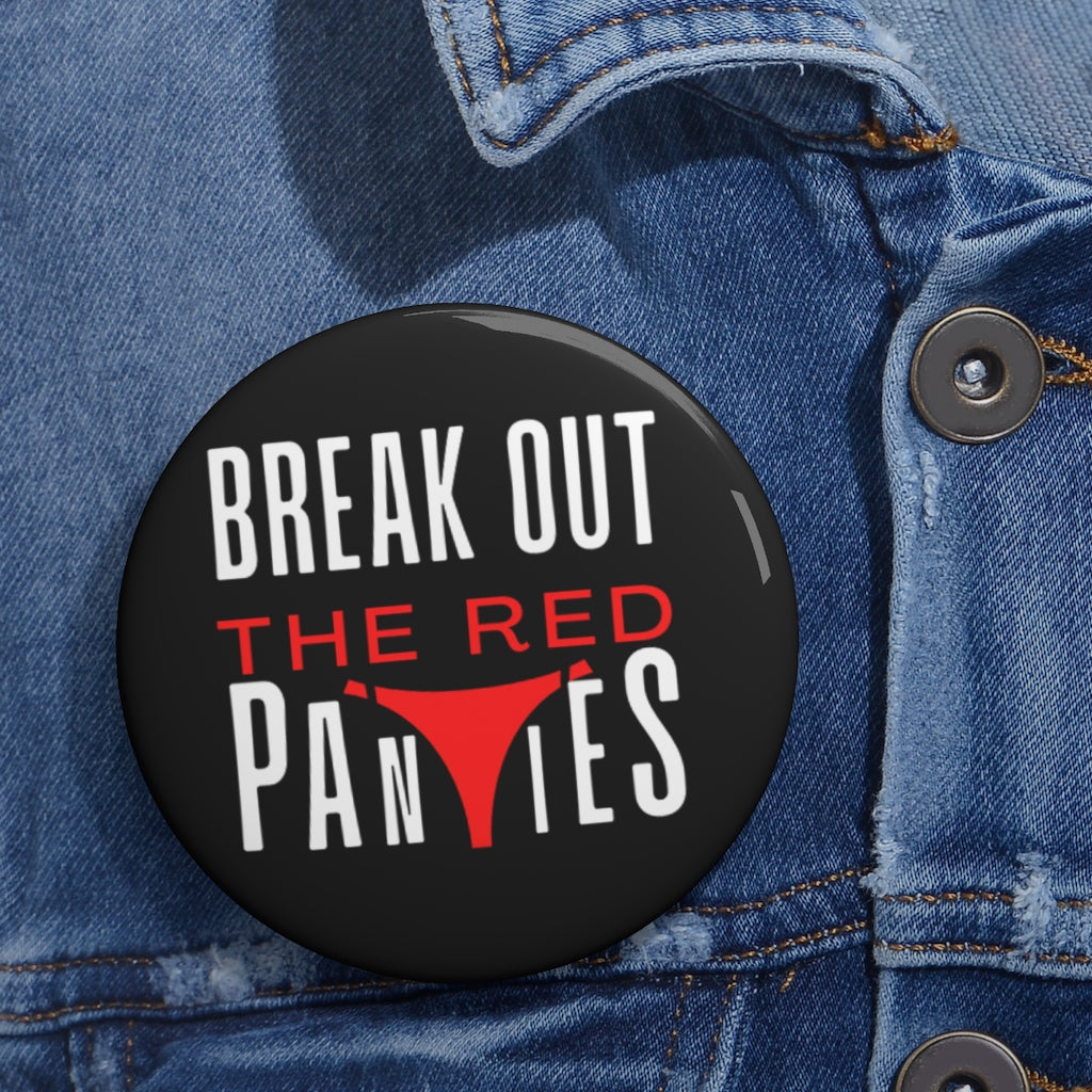 Conor McGregor: Break Out The Red Panties MMA Button Pin (RED) Accessories