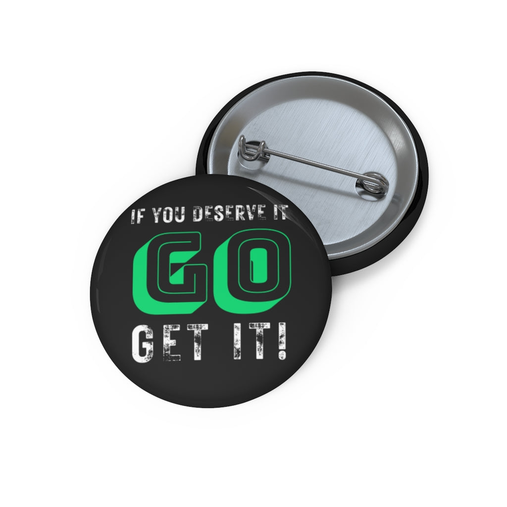 Conor McGregor: Go Get It! Custom Button Pins Limited Edition Accessories
