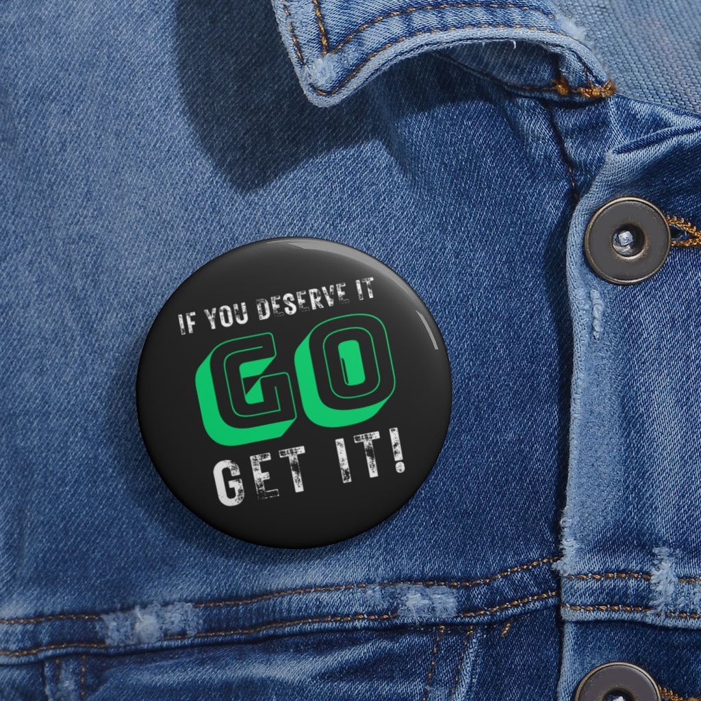 Conor McGregor: Go Get It! Custom Button Pins Limited Edition Accessories