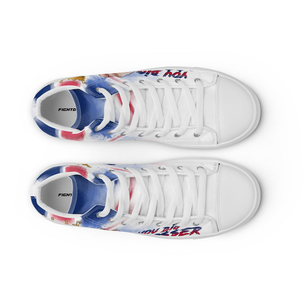 Inspired by Tyson Fury "The Gypsy King" - Men’s high top canvas shoes Shoes