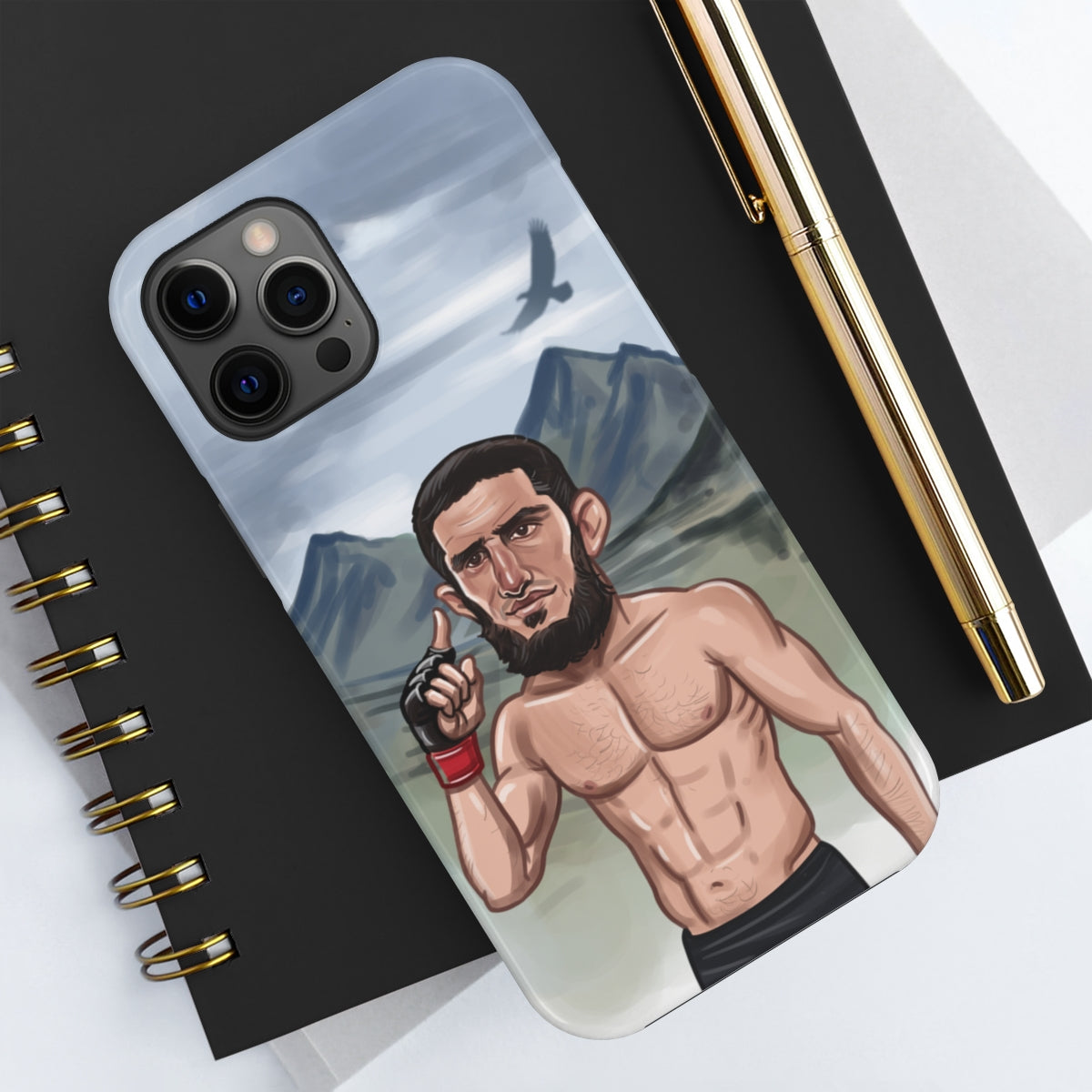 Islam Makhachev Tough iPhone 14 Case - And New UFC Champion