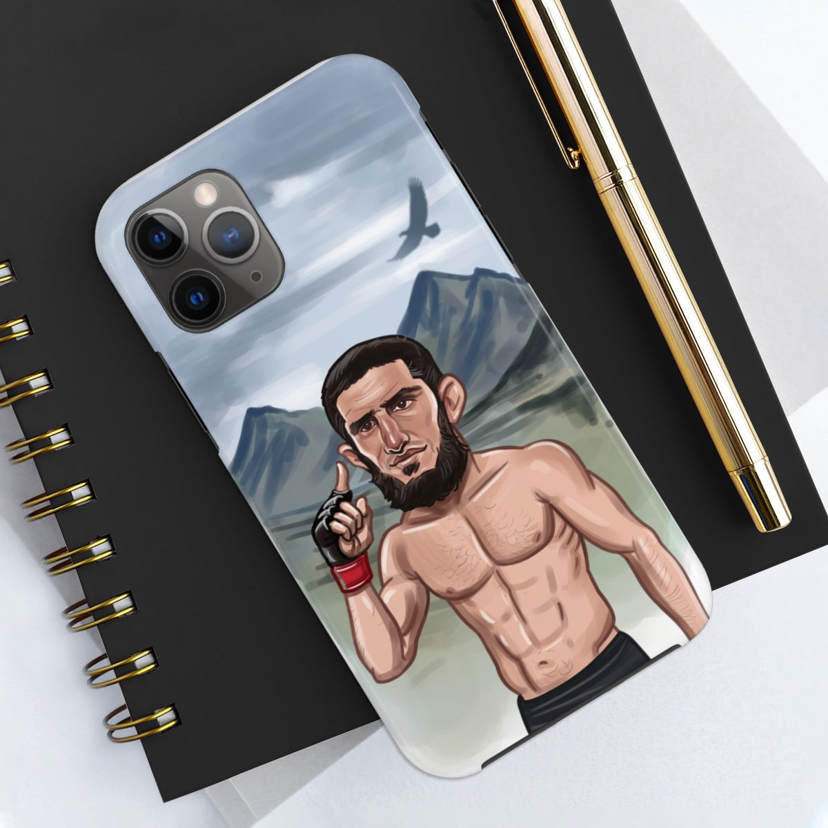 Islam Makhachev Tough iPhone 14 Case - And New UFC Champion