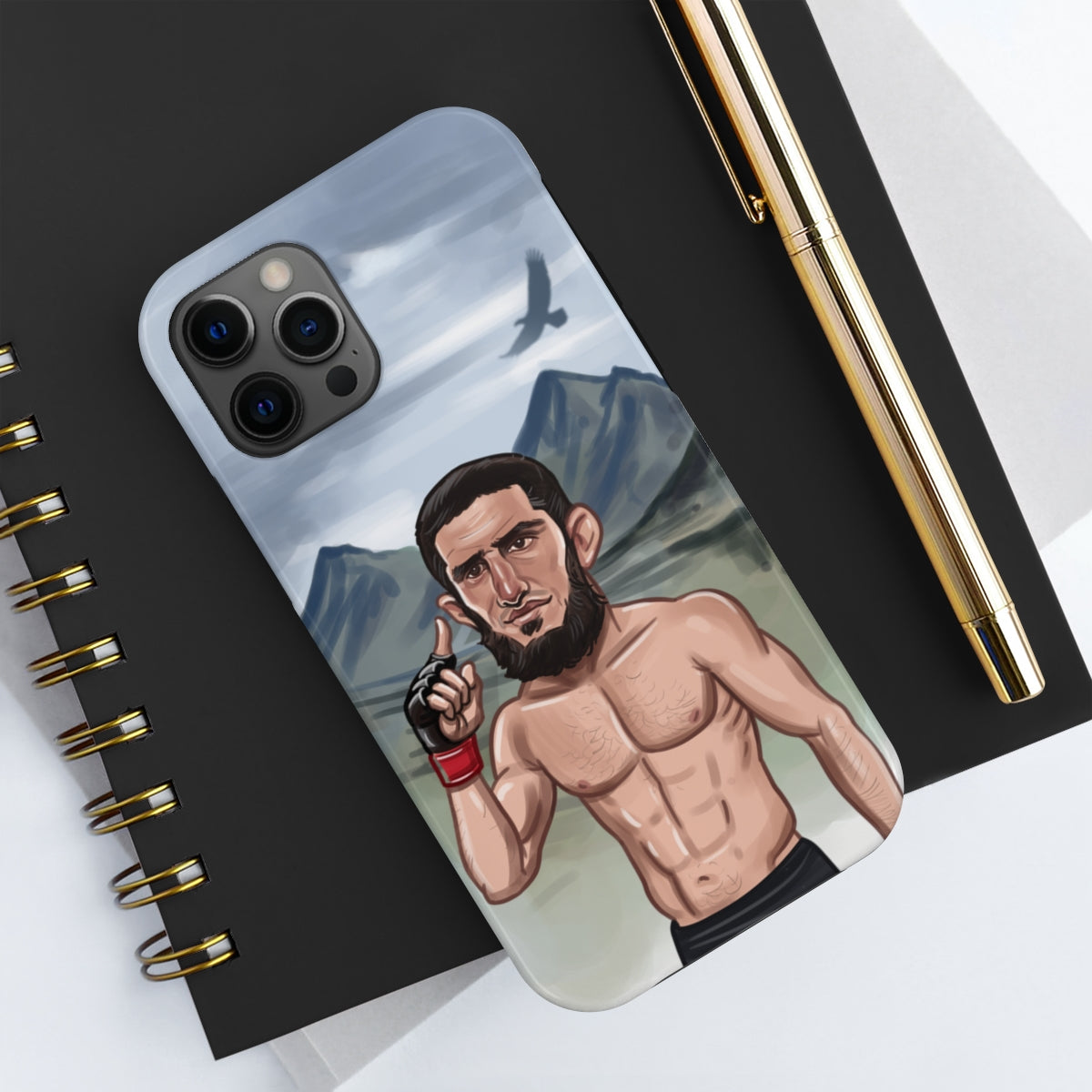 Islam Makhachev Tough iPhone 14 Case - And New UFC Champion