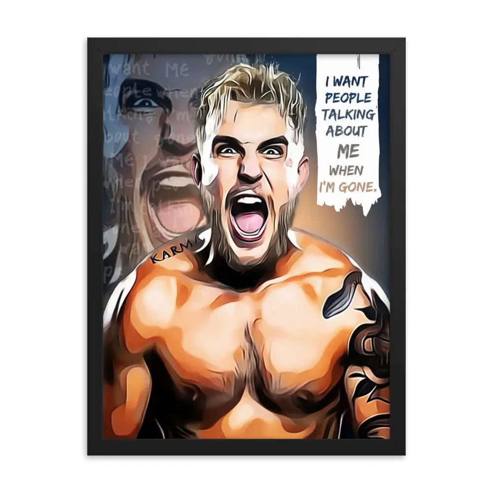 Jake Paul vs Naysayers (Premium Poster)