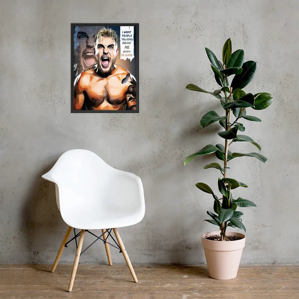 Jake Paul vs Naysayers (Premium Poster)