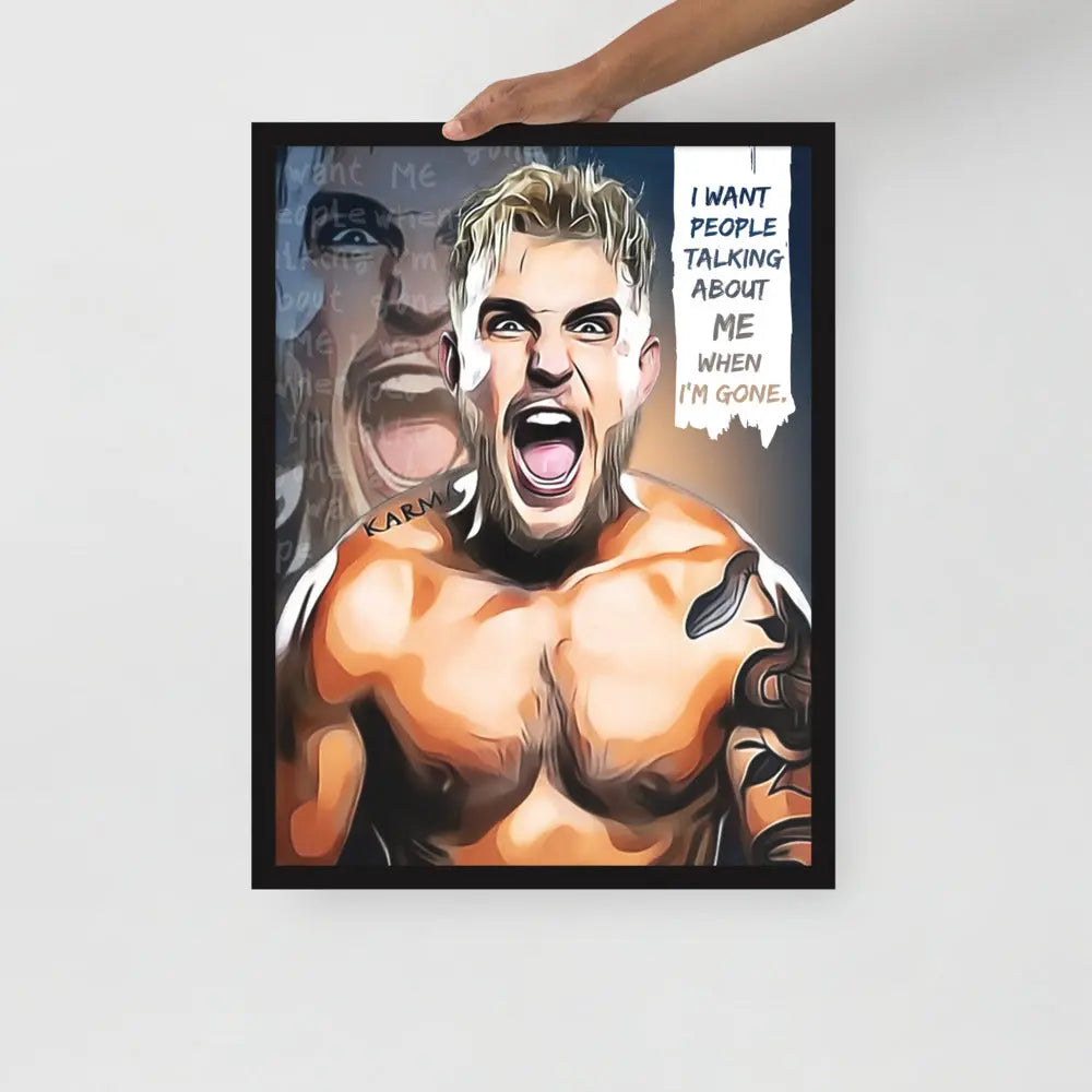 Jake Paul vs Naysayers (Premium Poster)