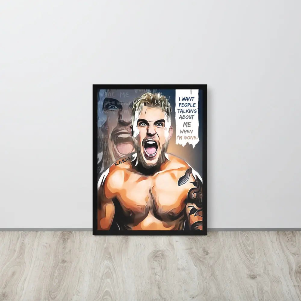 Jake Paul vs Naysayers (Premium Poster)