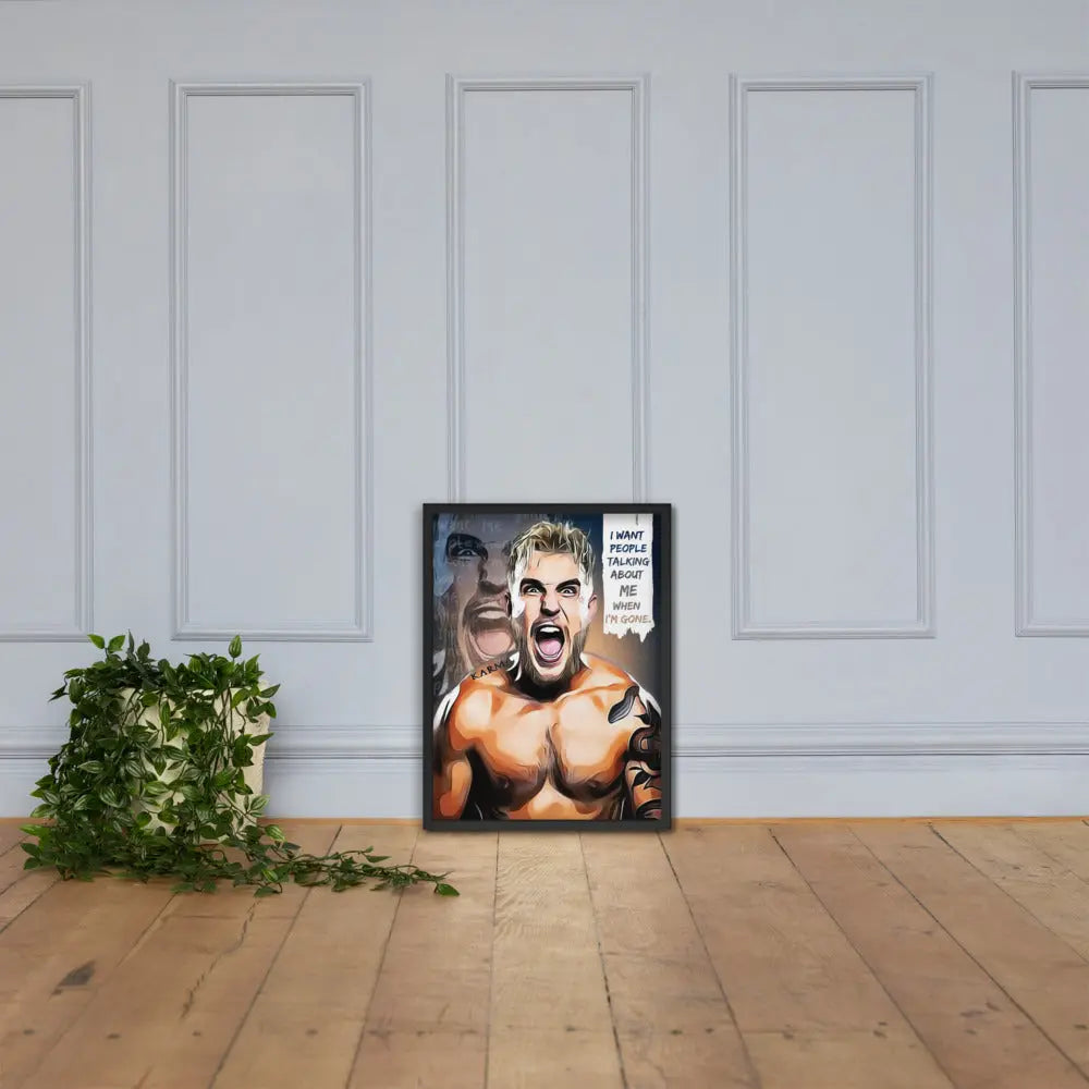 Jake Paul vs Naysayers (Premium Poster)