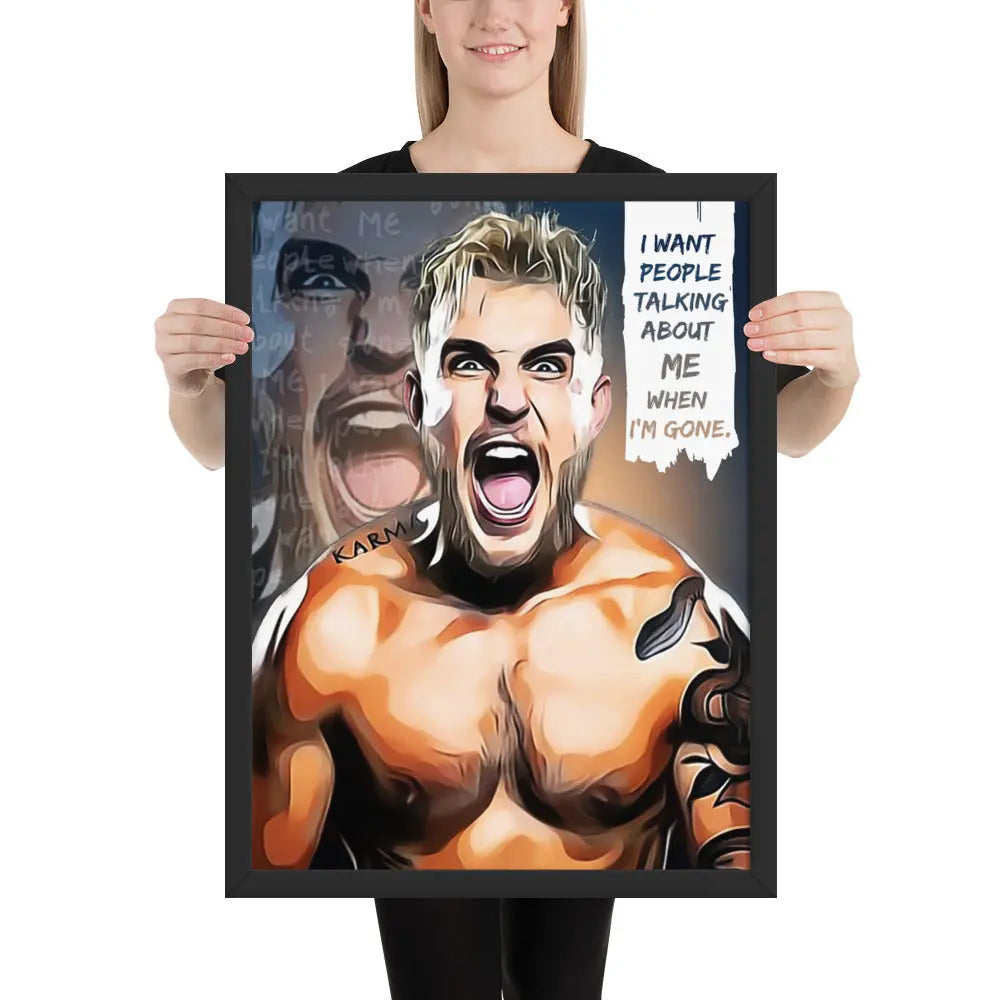 Jake Paul vs Naysayers (Premium Poster)