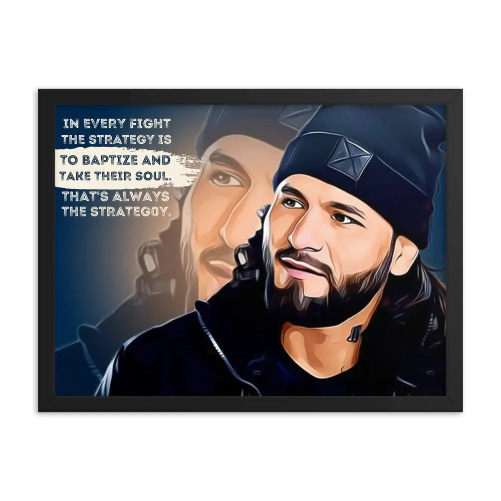 Jorge Masvidal on a Mission (Premium Poster)