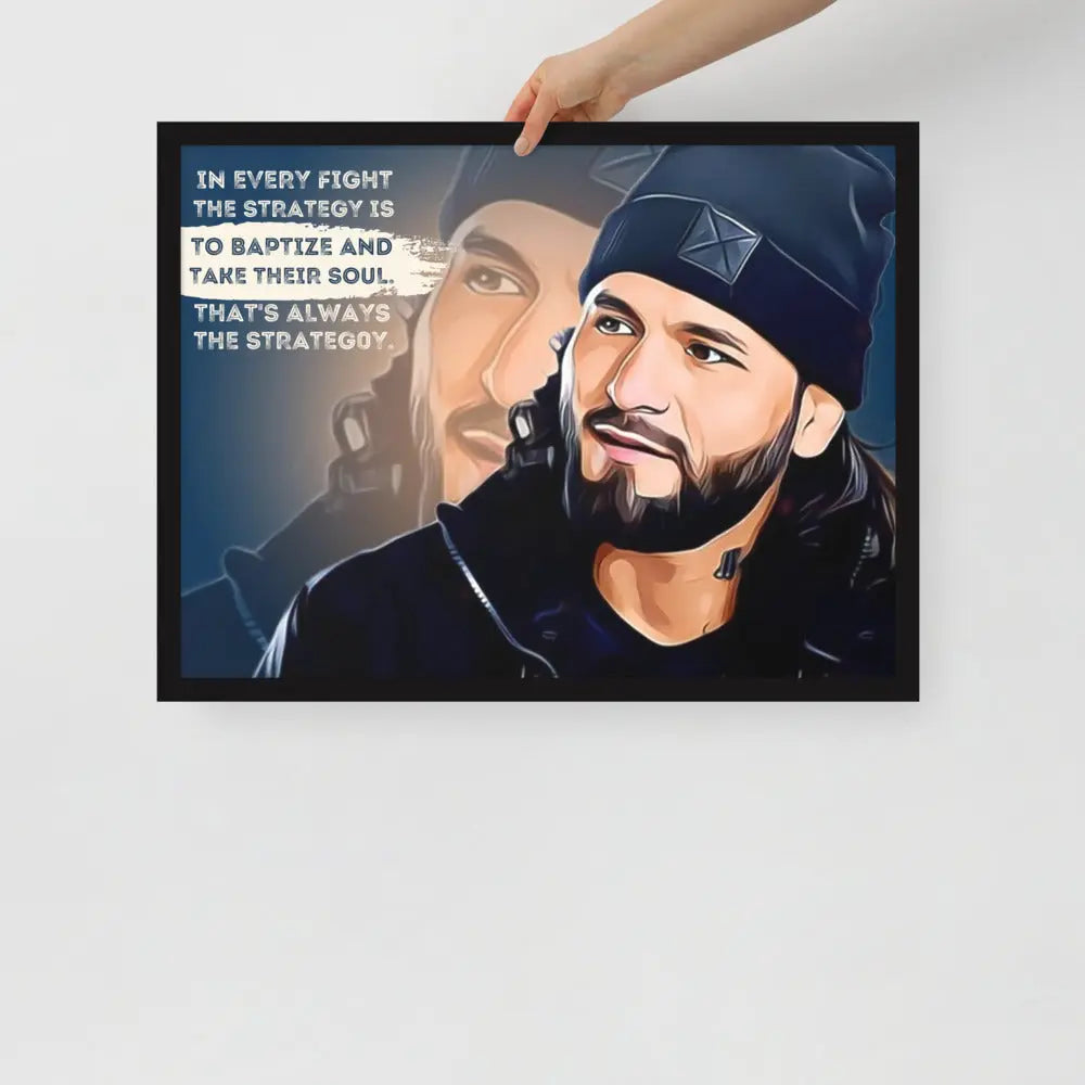Jorge Masvidal on a Mission (Premium Poster)