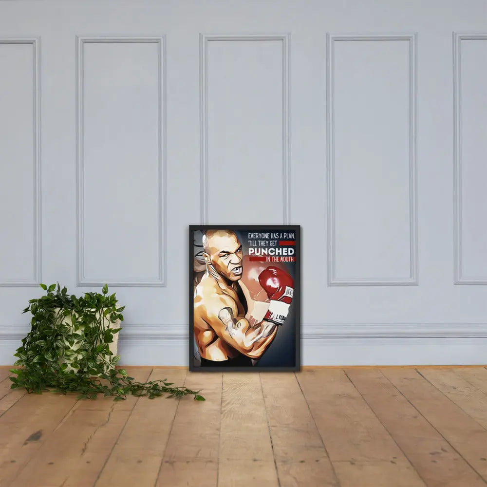 Mike Tyson vs Plans (Premium Poster)