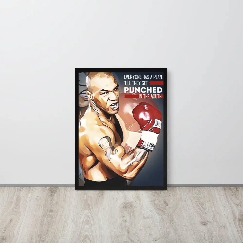 Mike Tyson vs Plans (Premium Poster)