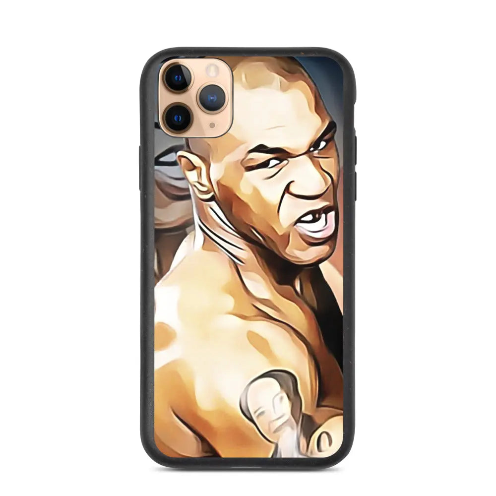 Mike Tyson vs Plans Biodegradable iPhone Case