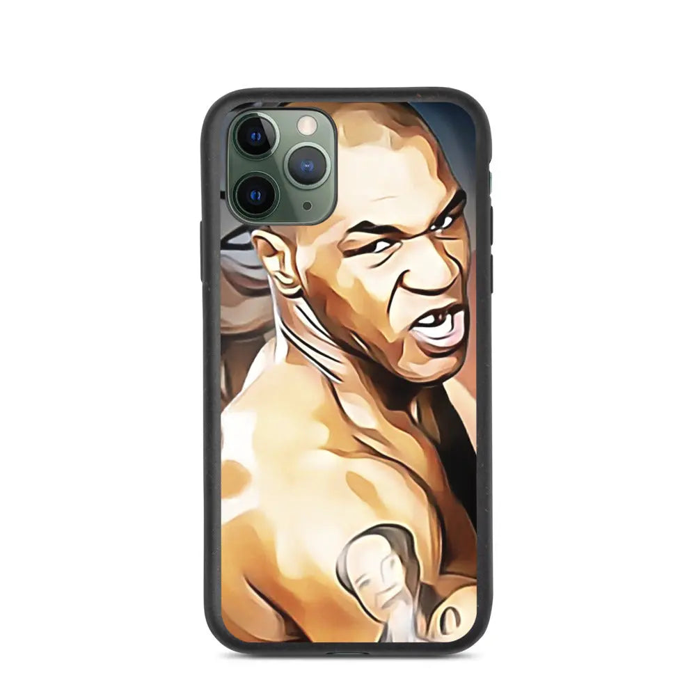 Mike Tyson vs Plans Biodegradable iPhone Case