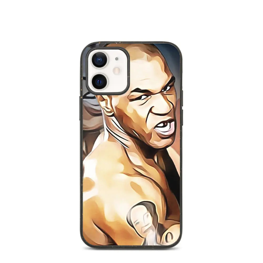 Mike Tyson vs Plans Biodegradable iPhone Case