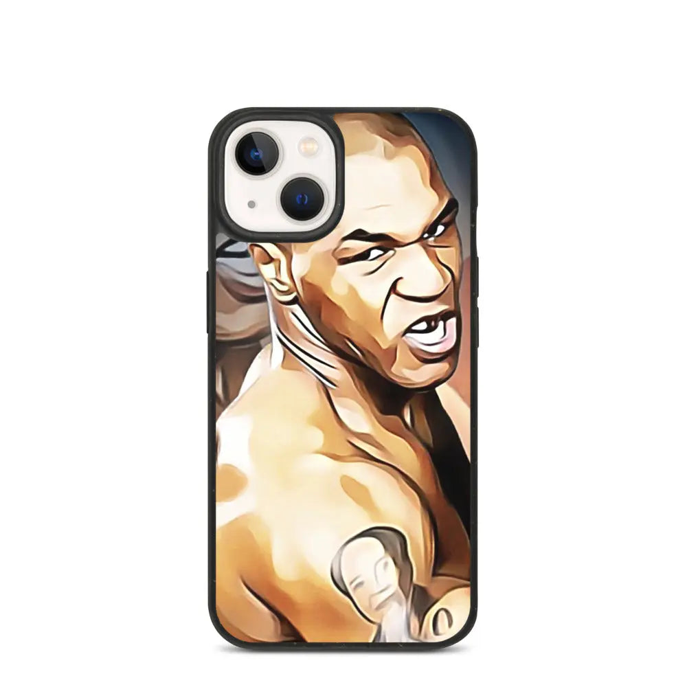 Mike Tyson vs Plans Biodegradable iPhone Case