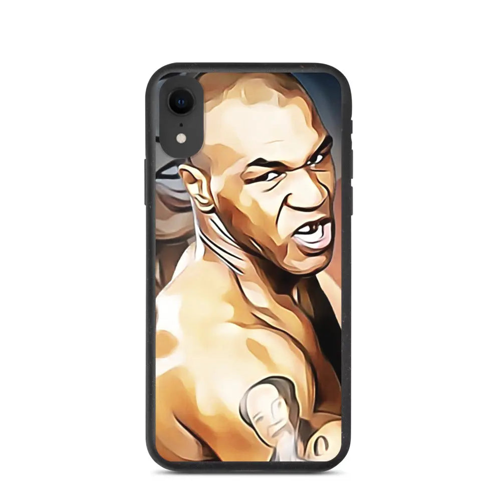 Mike Tyson vs Plans Biodegradable iPhone Case