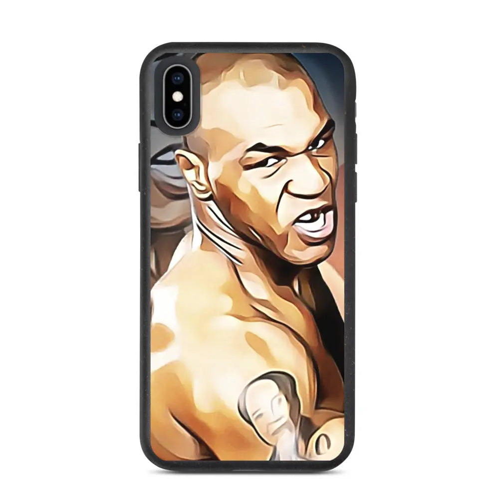 Mike Tyson vs Plans Biodegradable iPhone Case
