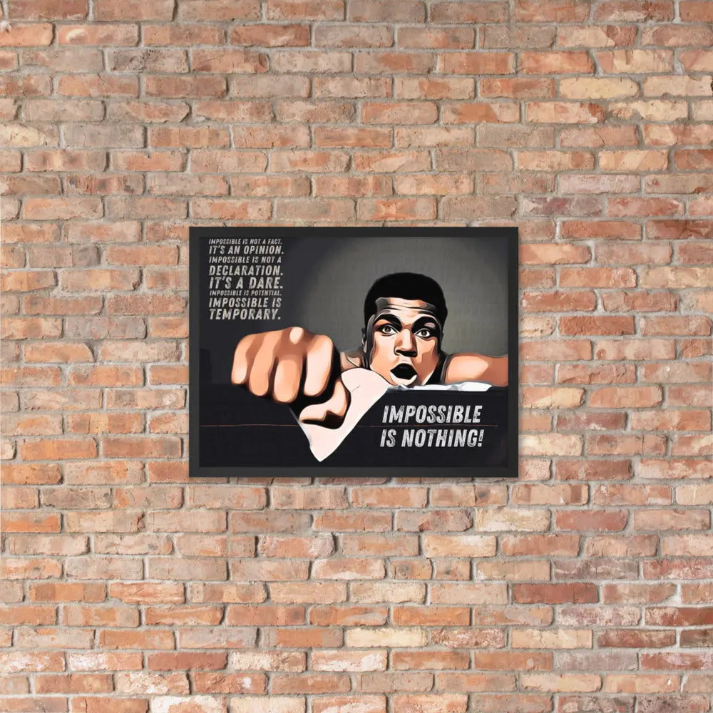 Muhammad Ali - Impossible is Nothing - Poster