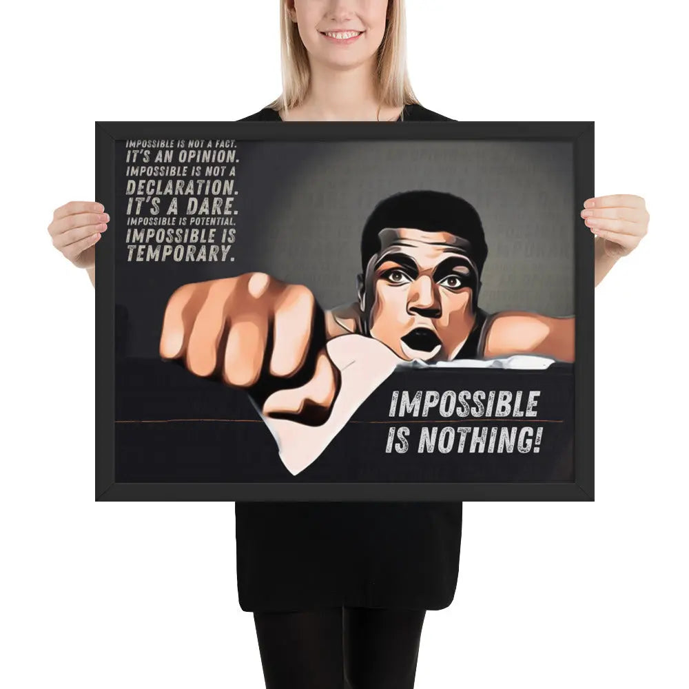 Muhammad Ali - Impossible is Nothing - Poster