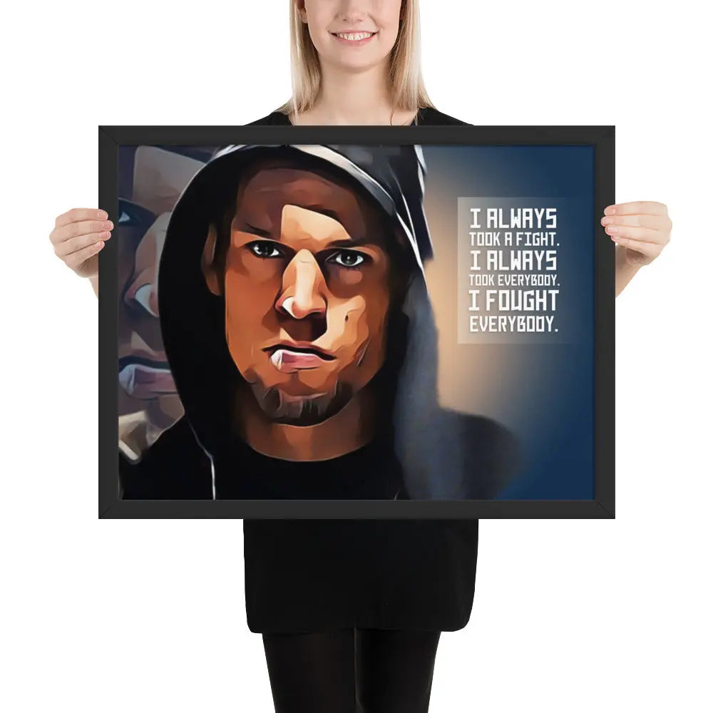 Nate Diaz Fights Everybody (Premium Poster)