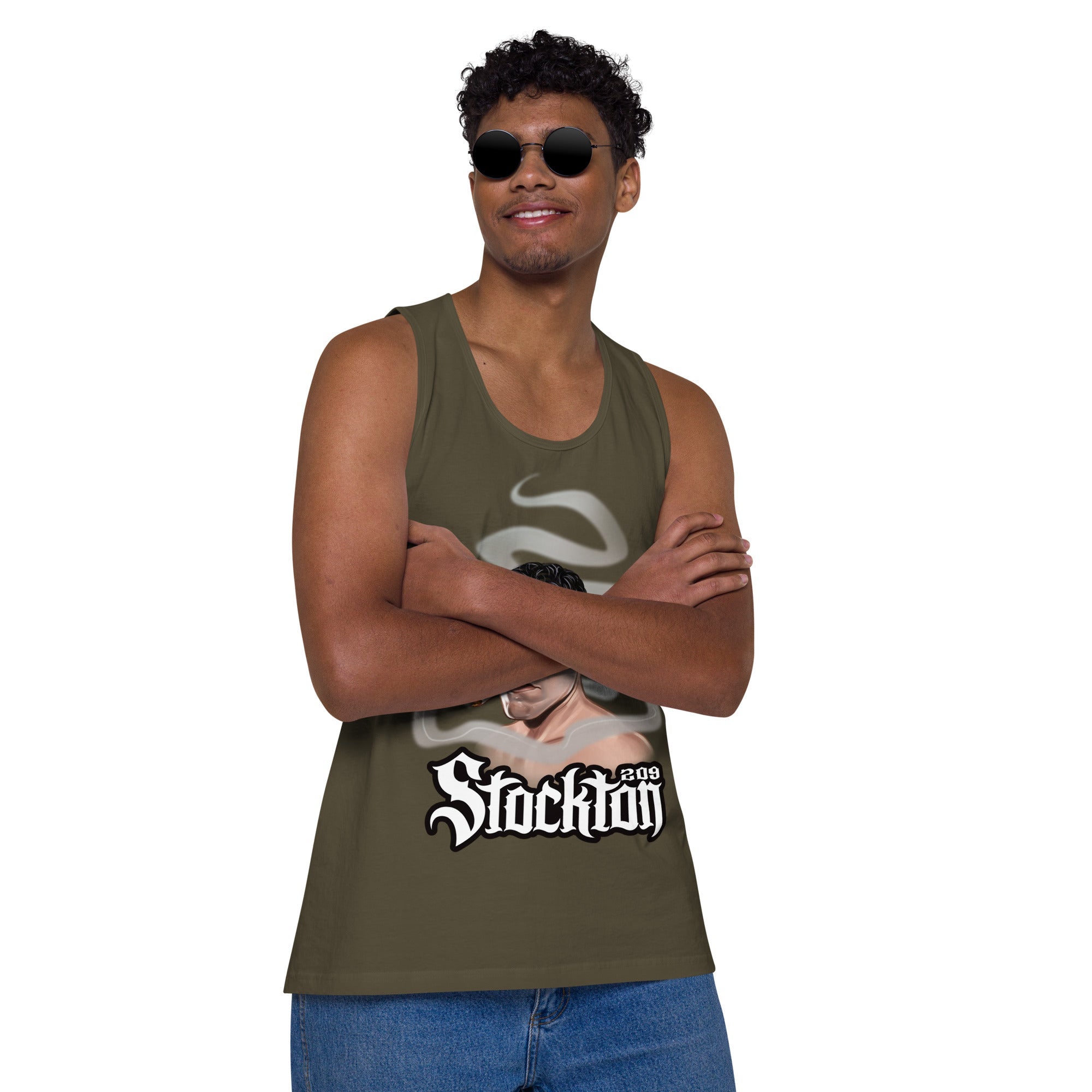 Nick Diaz Stockton 209: Premium Tank Top Tank Top