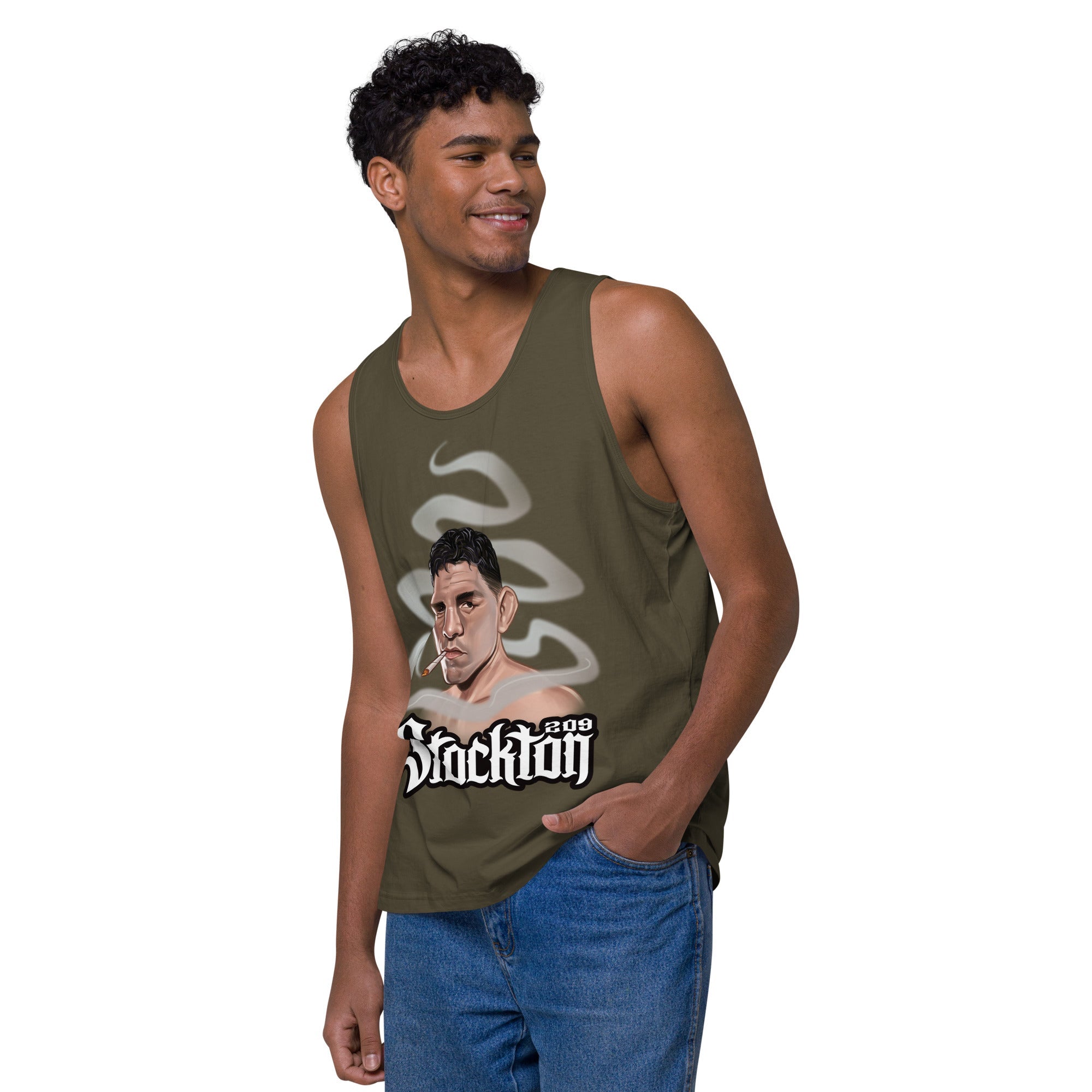 Nick Diaz Stockton 209: Premium Tank Top Tank Top