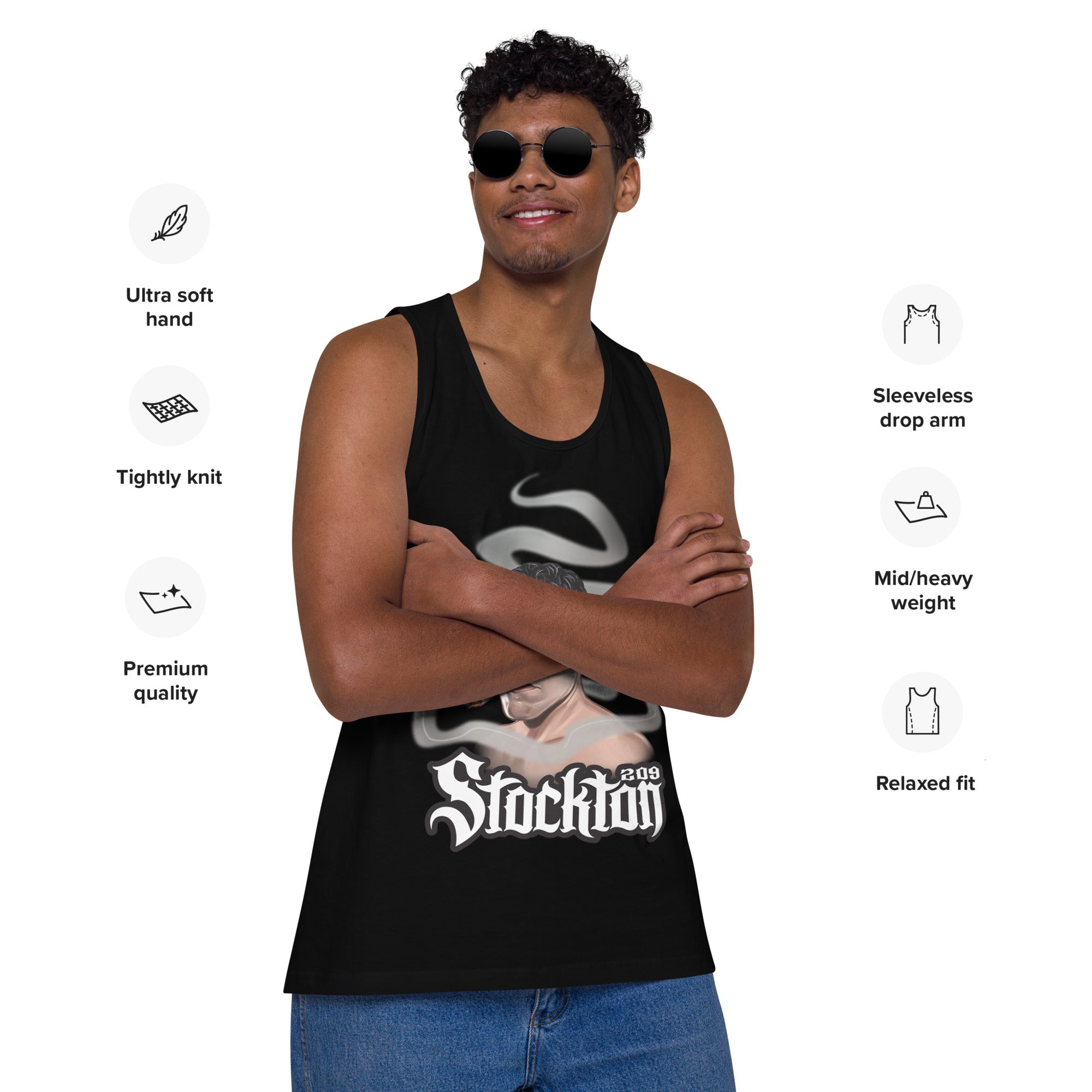 Nick Diaz Stockton 209: Premium Tank Top Tank Top