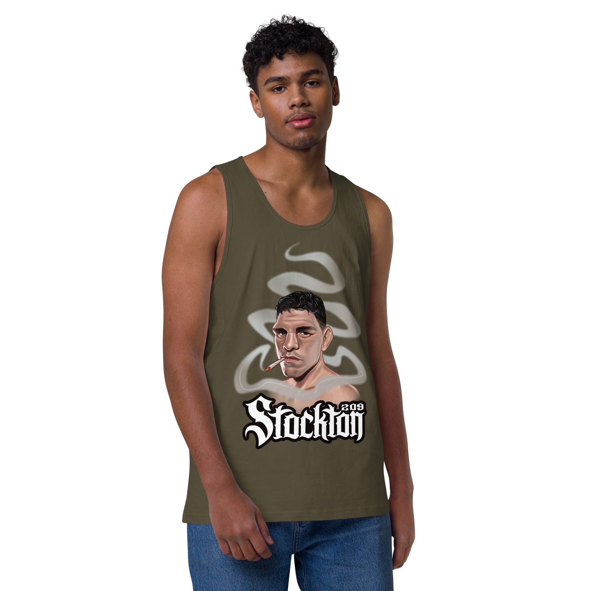 Nick Diaz Stockton 209: Premium Tank Top Tank Top