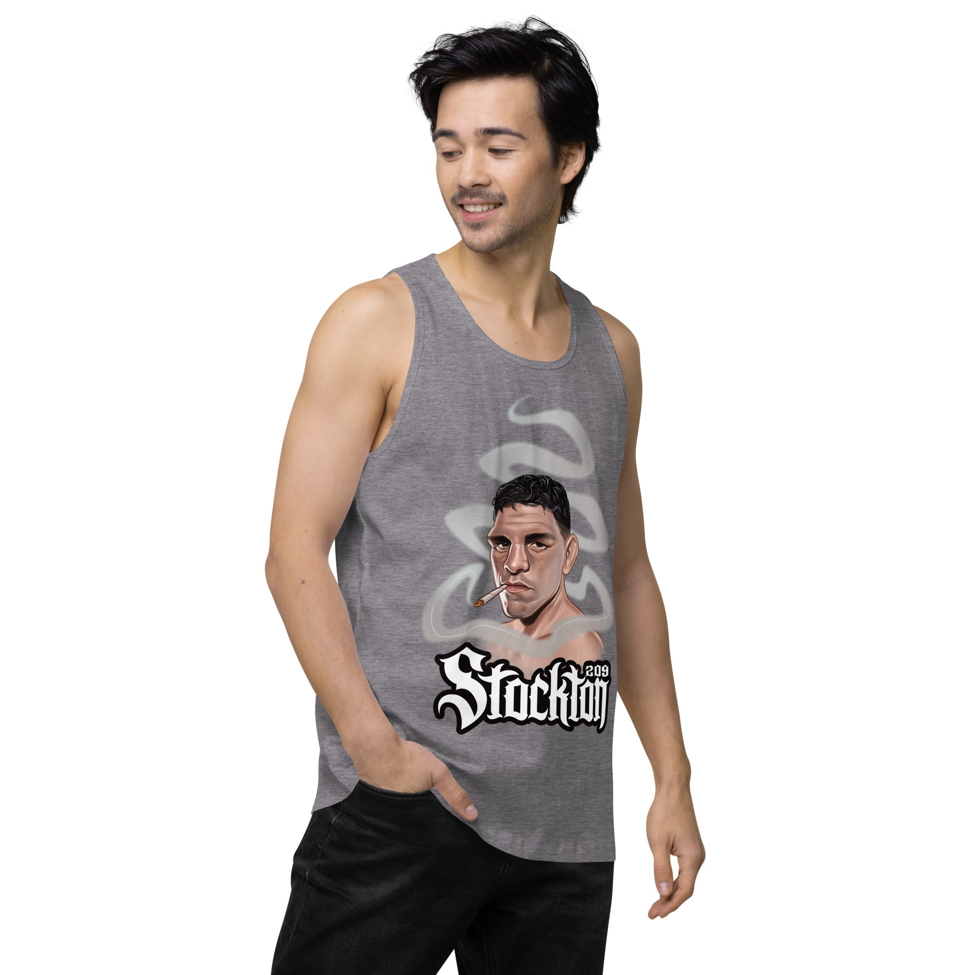 Nick Diaz Stockton 209: Premium Tank Top Tank Top