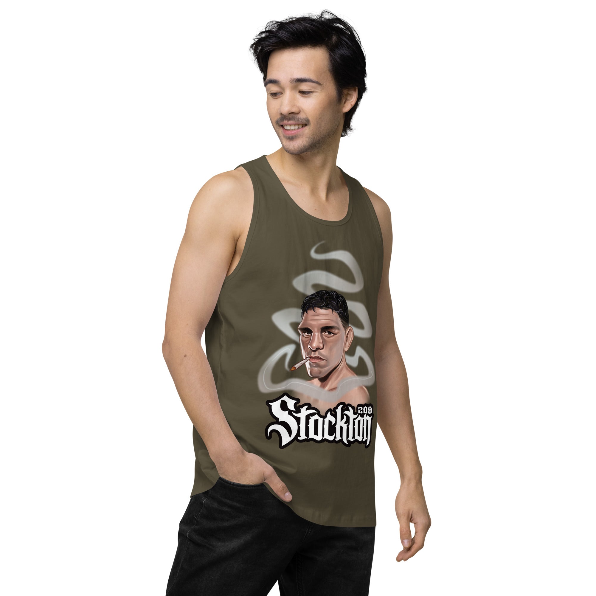 Nick Diaz Stockton 209: Premium Tank Top Tank Top