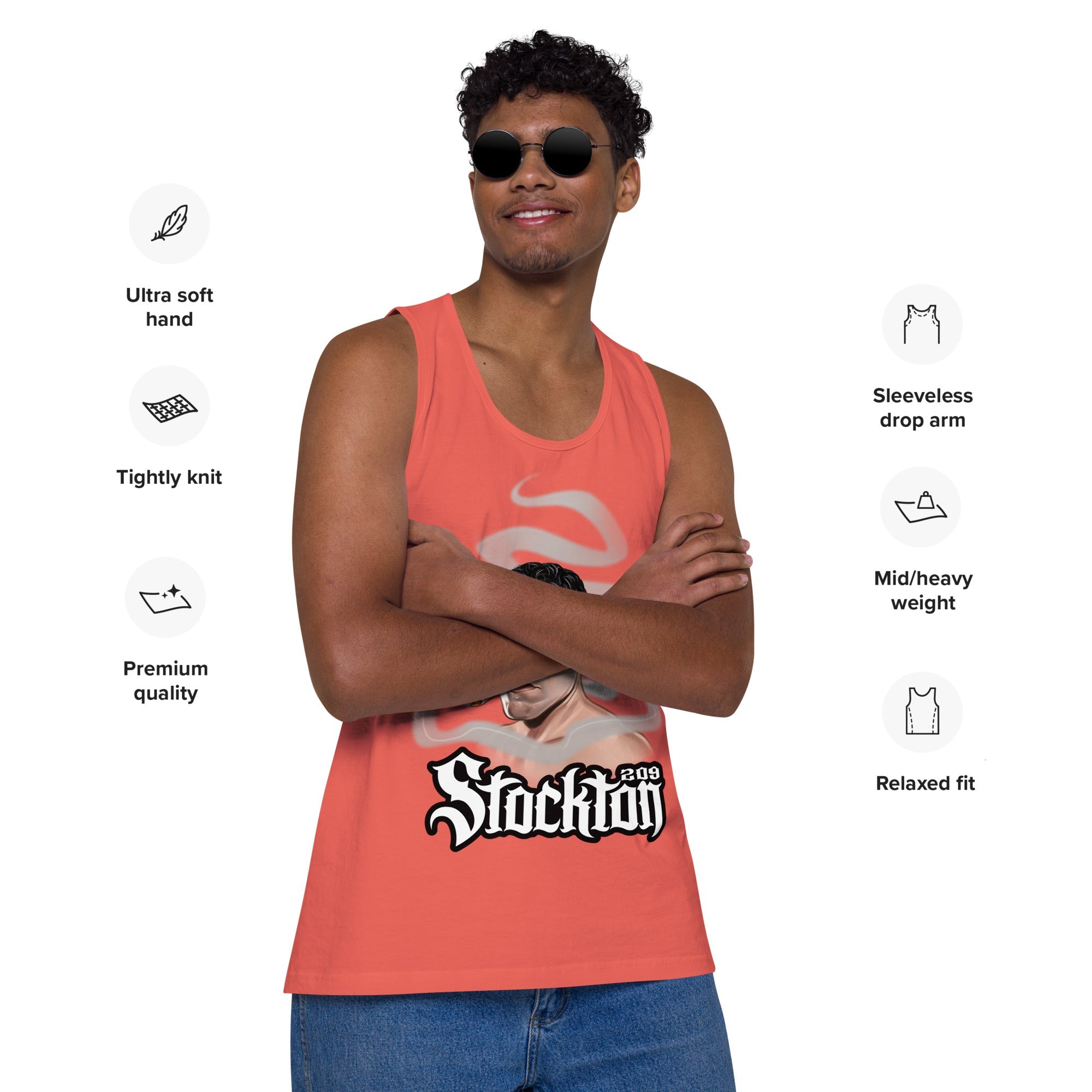 Nick Diaz Stockton 209: Premium Tank Top Tank Top
