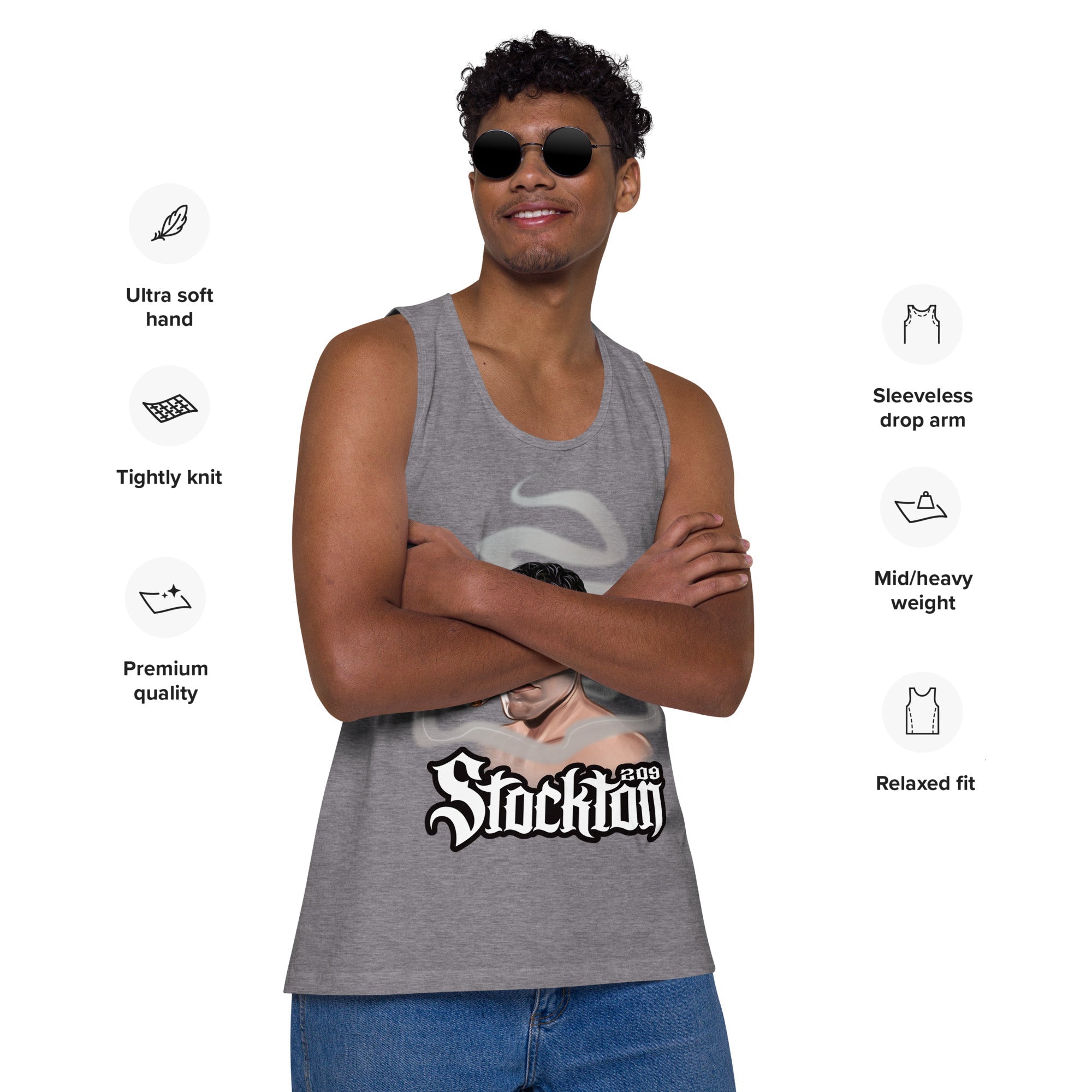 Nick Diaz Stockton 209: Premium Tank Top Tank Top