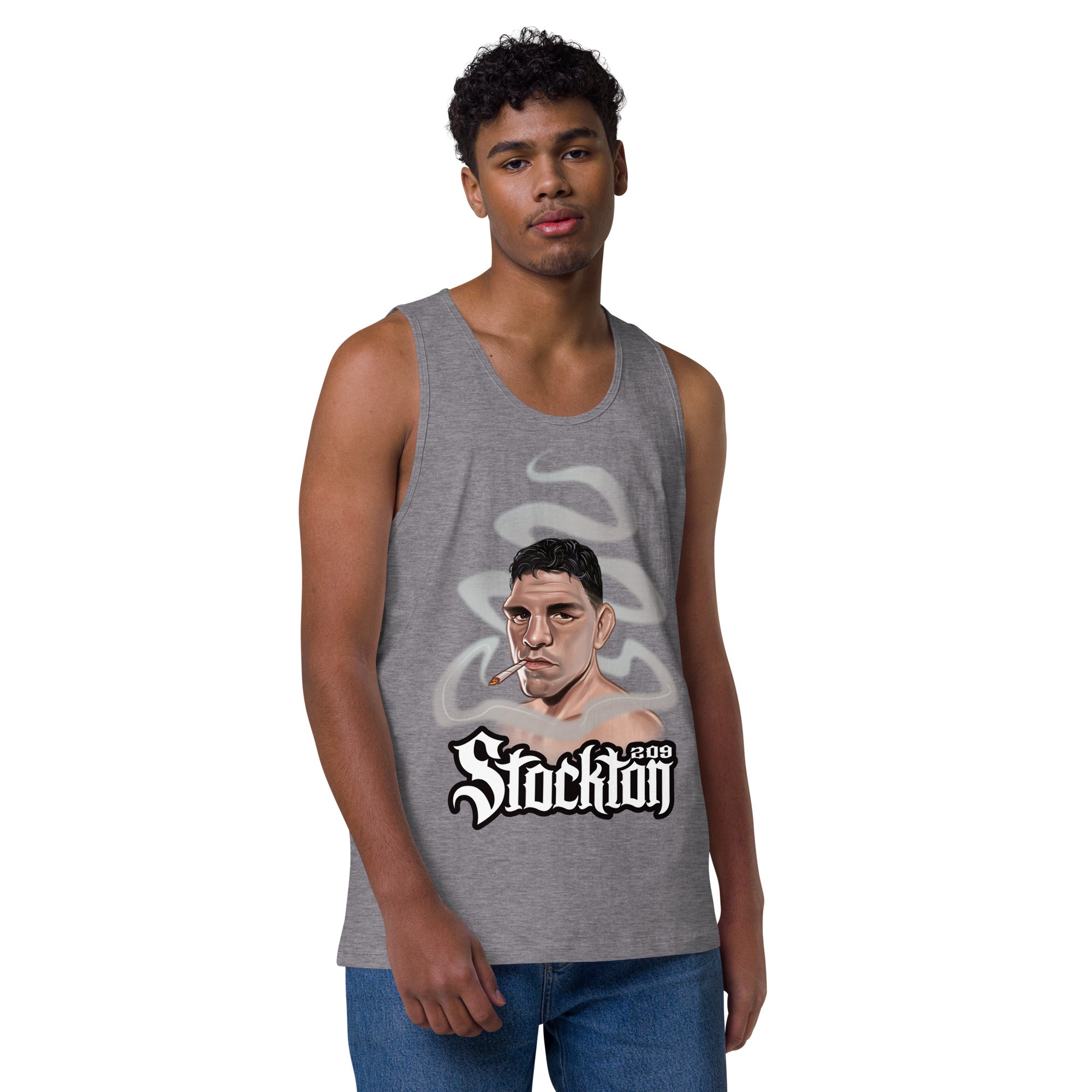 Nick Diaz Stockton 209: Premium Tank Top Tank Top