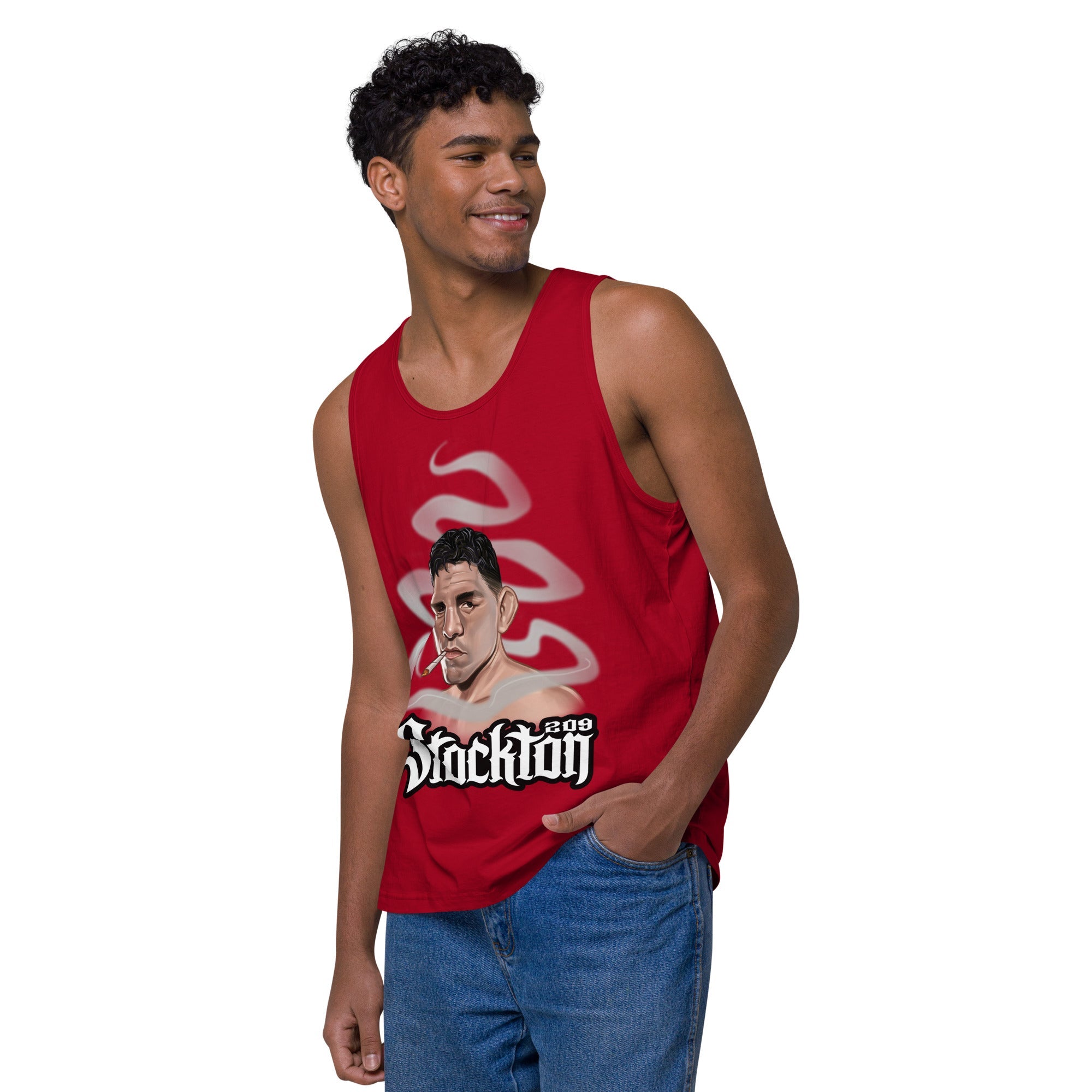 Nick Diaz Stockton 209: Premium Tank Top Tank Top