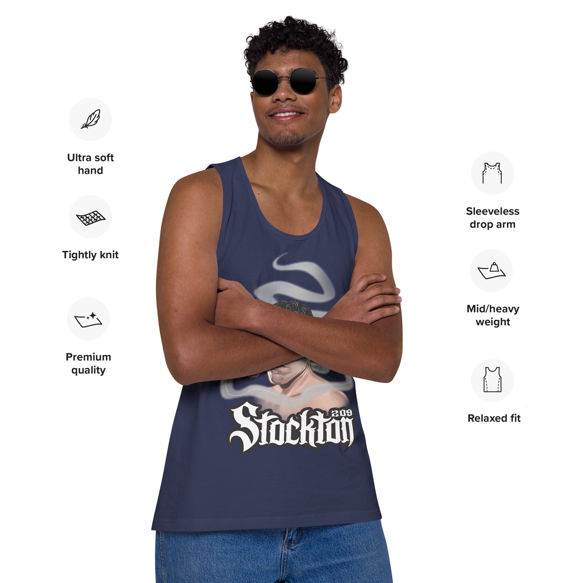Nick Diaz Stockton 209: Premium Tank Top Tank Top