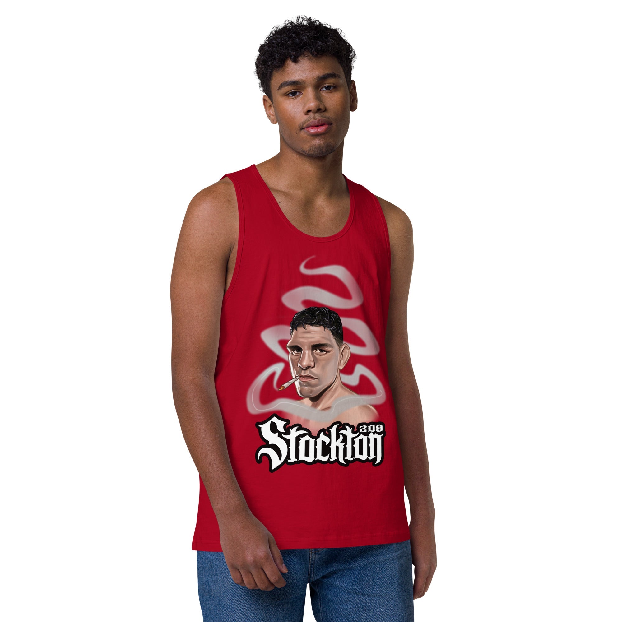 Nick Diaz Stockton 209: Premium Tank Top Tank Top