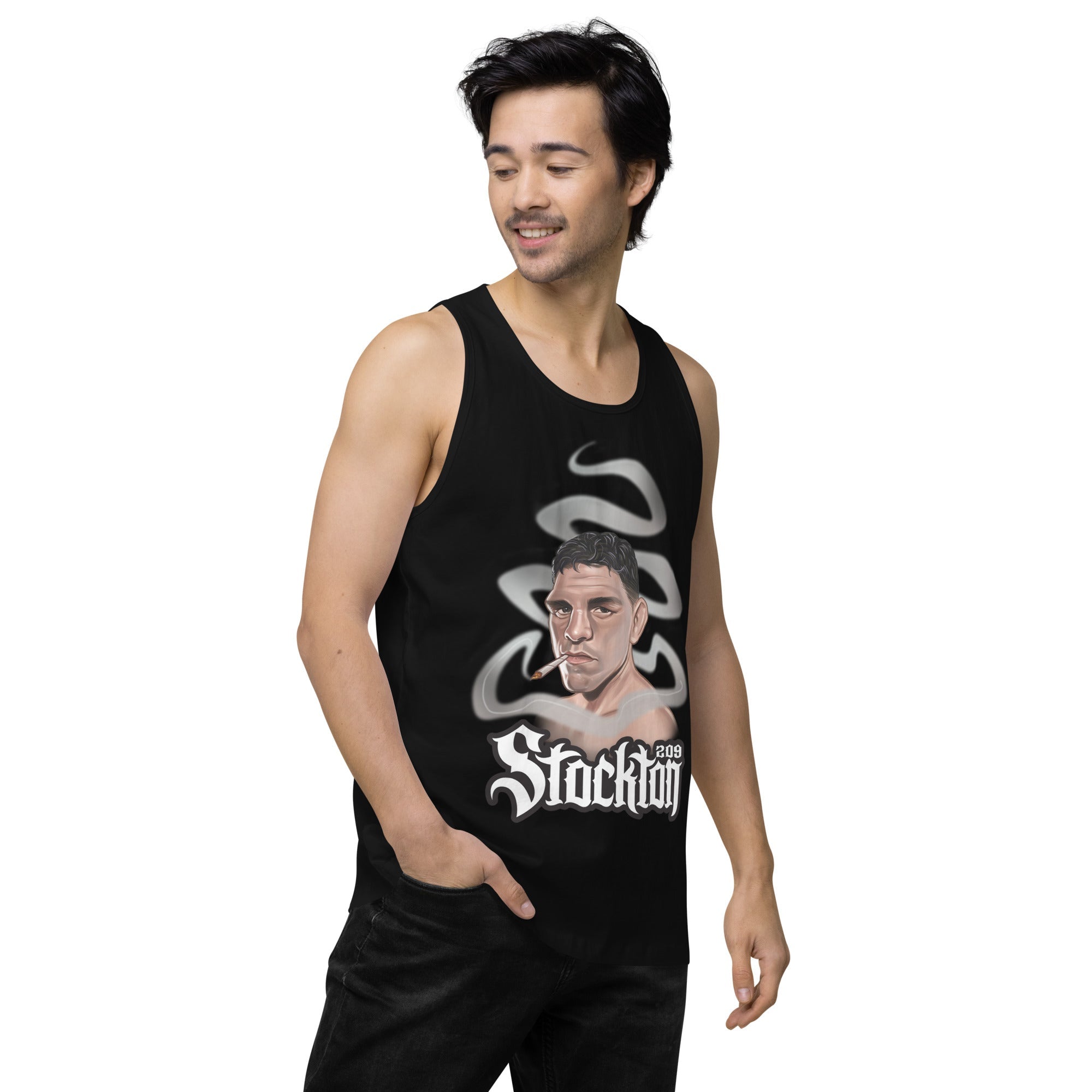 Nick Diaz Stockton 209: Premium Tank Top Tank Top