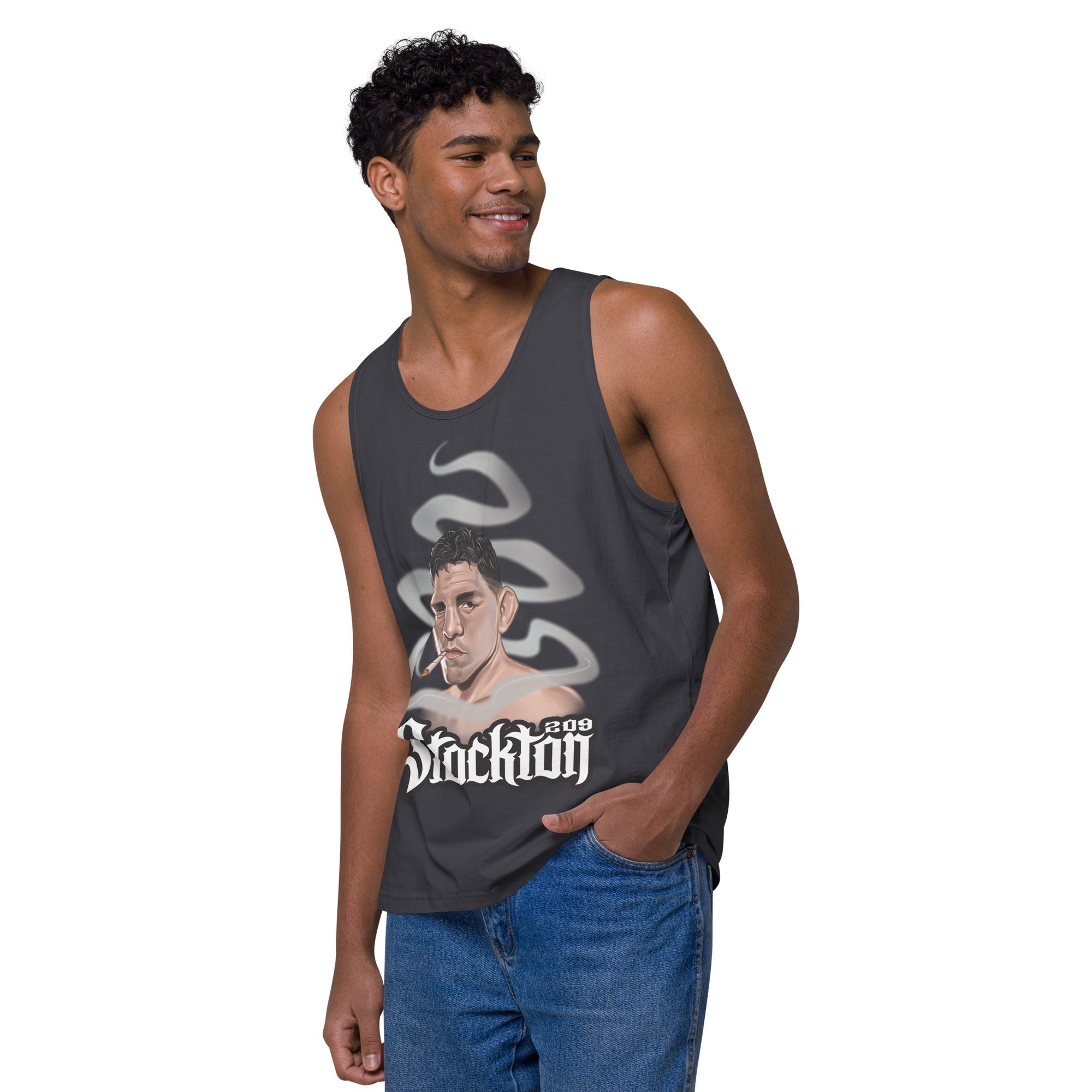 Nick Diaz Stockton 209: Premium Tank Top Tank Top
