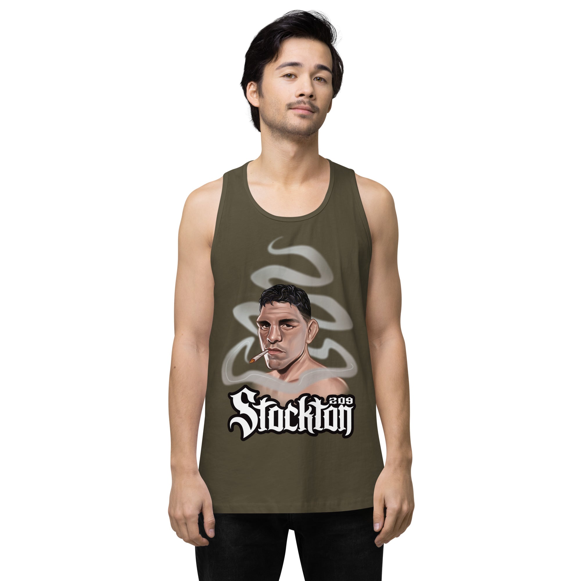 Nick Diaz Stockton 209: Premium Tank Top Tank Top
