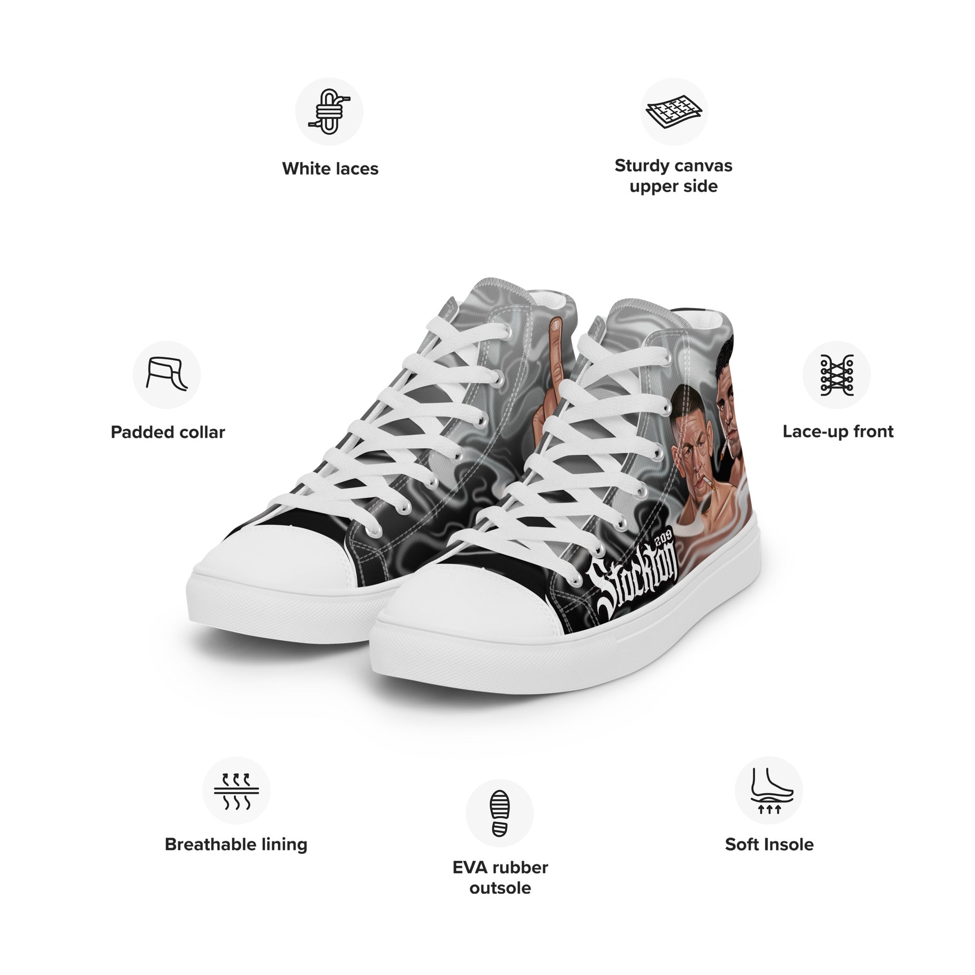 Stockton 209 - Diaz Brothers Inspired Shoe Shoes