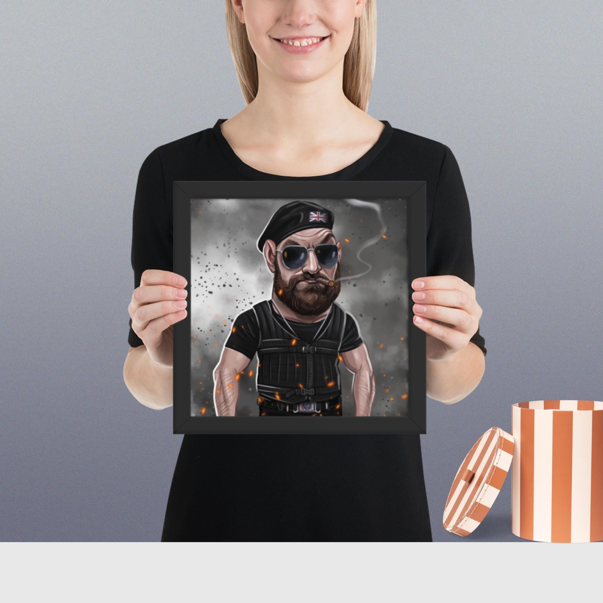 Tyson Fury On a Mission Premium Matte Poster Posters