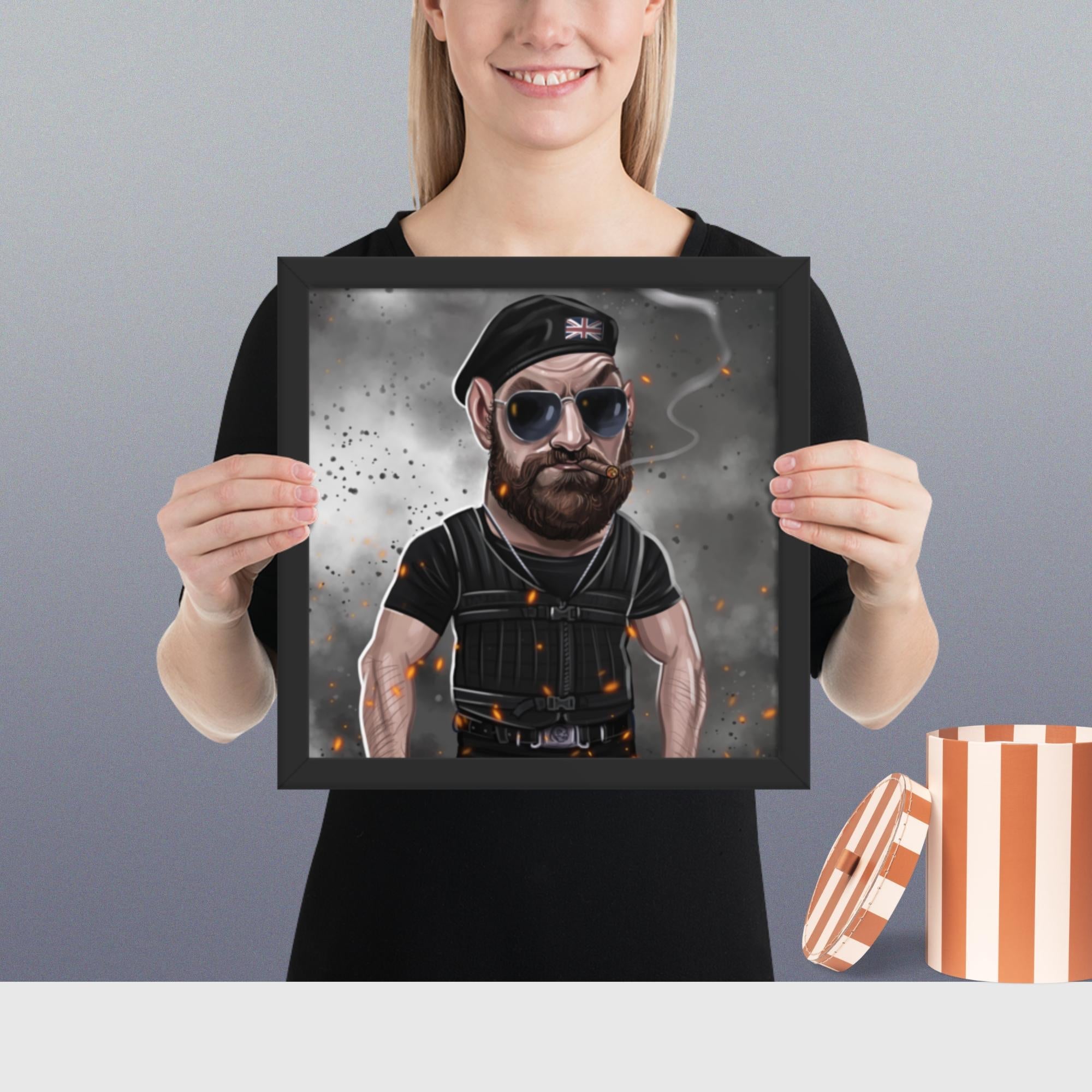 Tyson Fury On a Mission Premium Matte Poster Posters