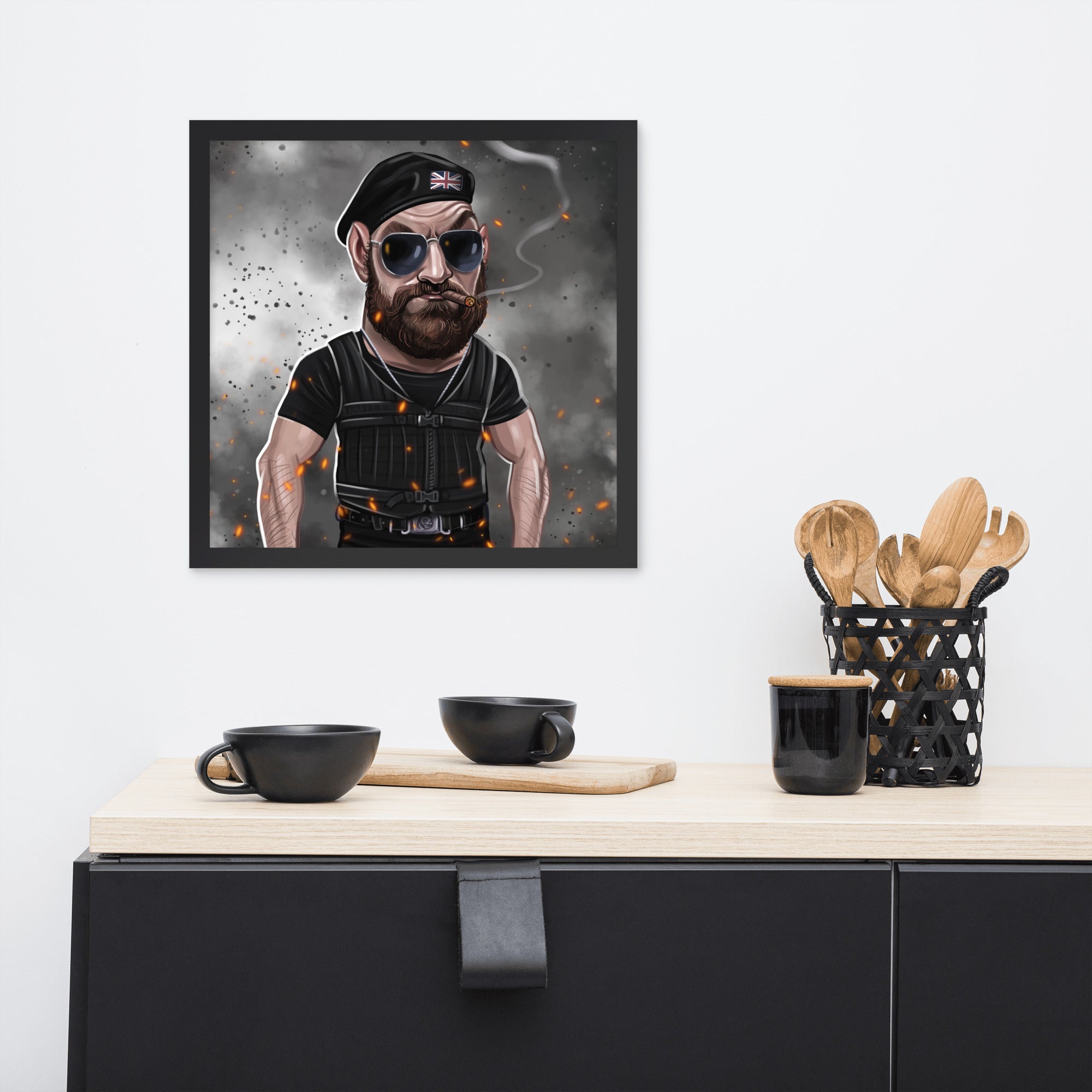 Tyson Fury On a Mission Premium Matte Poster Posters