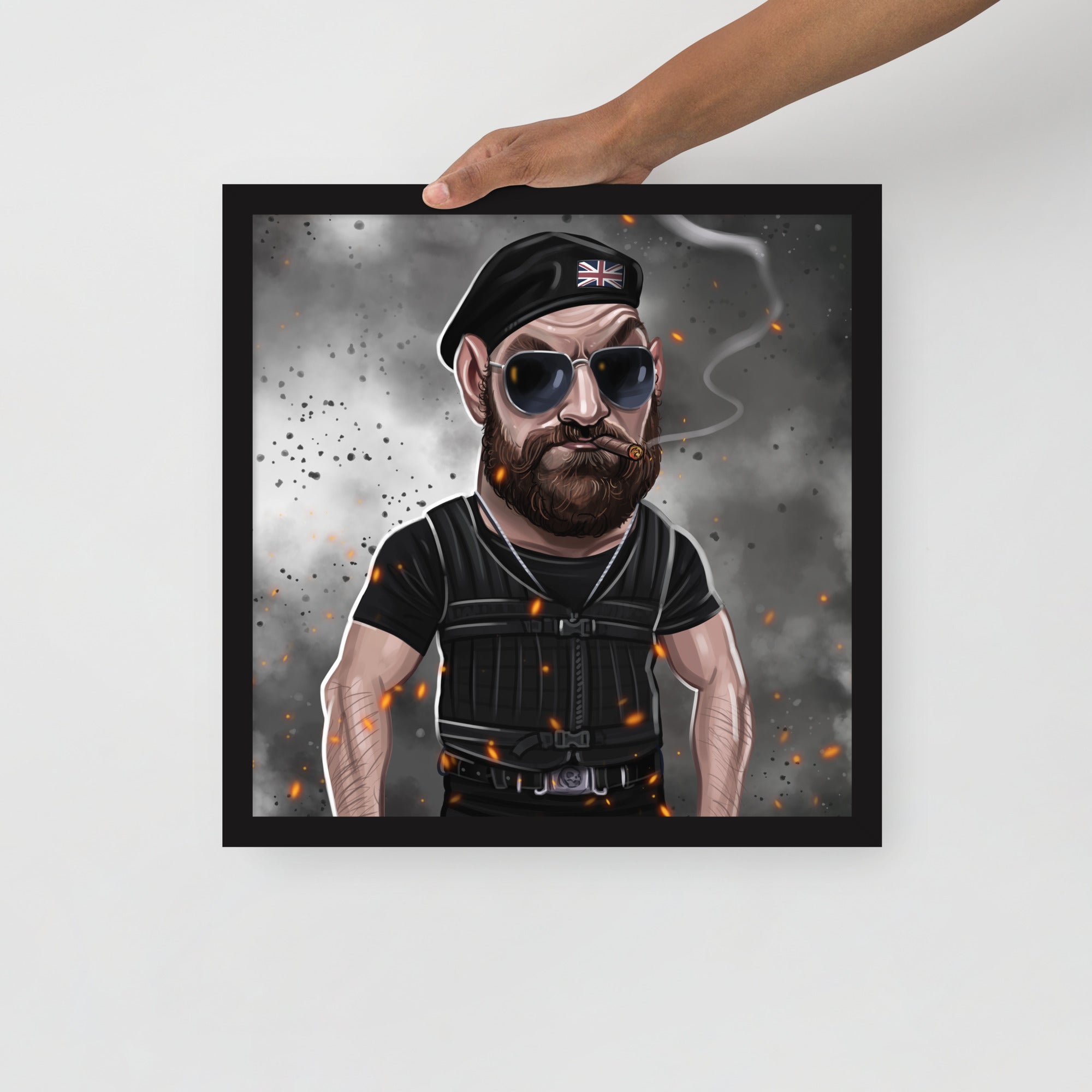 Tyson Fury On a Mission Premium Matte Poster Posters