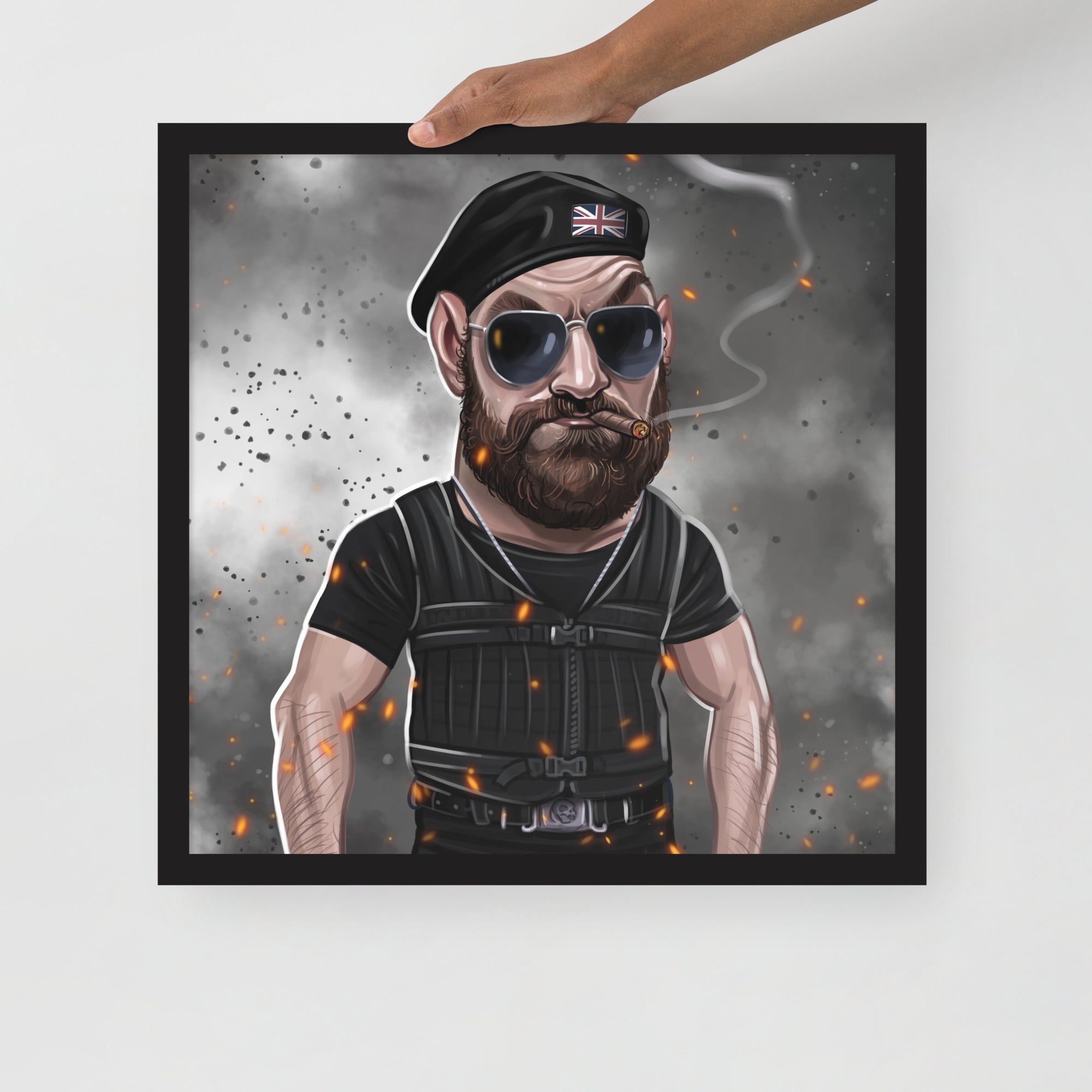 Tyson Fury On a Mission Premium Matte Poster Posters