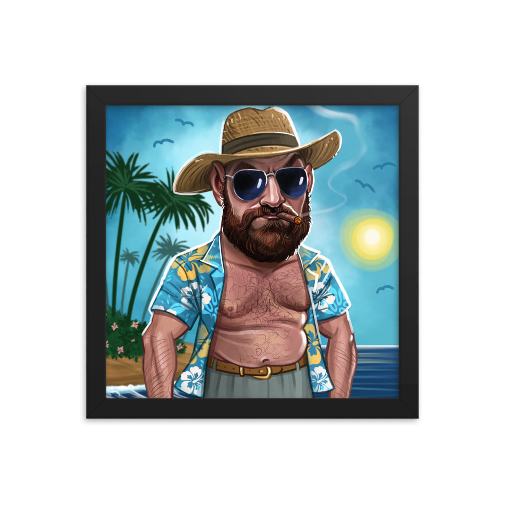 Tyson Fury "Retired" Premium Framed Poster Posters