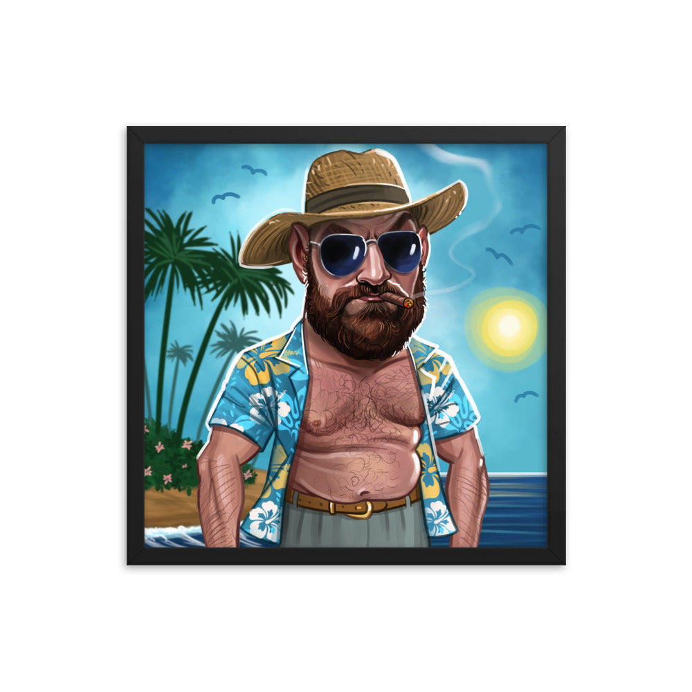 Tyson Fury "Retired" Premium Framed Poster Posters